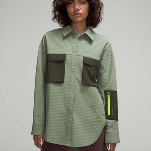 Lululemon Grid Fleece Hiking Overshirt